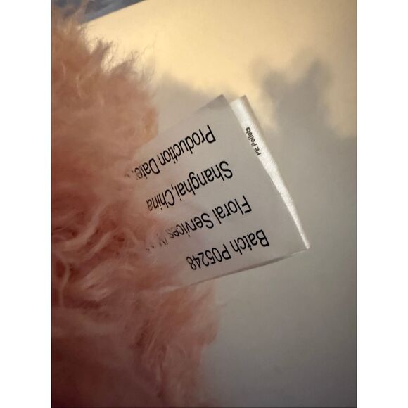 Happy Monster Kids Debi Lilly Heart Eyes Valentines Day Plush Stuffed Toy Pink - Picture 5 of 9